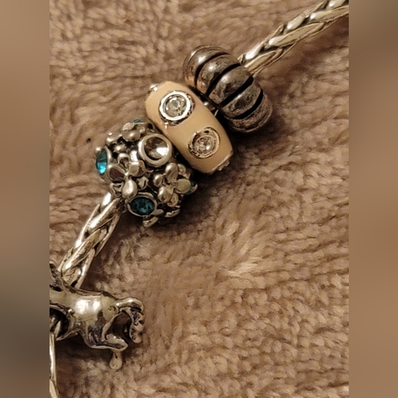 Slider European charm bead necklace - Picture 4 of 10
